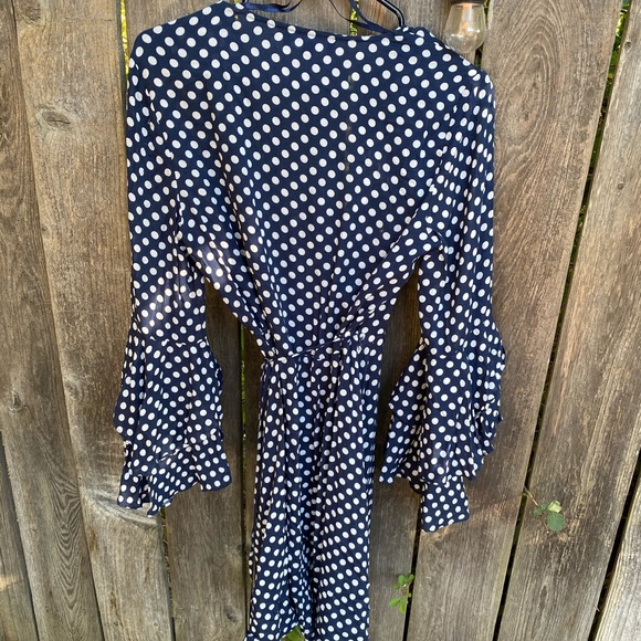 Retro Style Polka Dot Dress - Picture 3 of 4